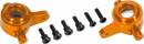 Steering Blocks 6061-T6 Aluminum (Orange) Left & Right