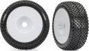 Tires & Wheels Assembled Glued (White) (2)