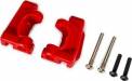 Caster Blocks (C-Hubs) Extreme Heavy Duty Red Left & Right