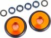 Wheels Wheelie Bar 6061-T6 Aluminum (Orange-Anodized) (2)