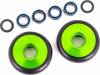Wheels Wheelie Bar 6061-T6 Aluminum (Green-Anodized) (2)