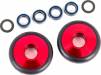 Wheels Wheelie Bar 6061-T6 Aluminum (Red-Anodized) (2)