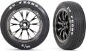 Tires & Wheels Assem Weld Black Chrome Front (2)