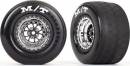 Tires & Wheels Assem Weld Chrome w/Black Rear (2)