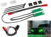 LED Light Set Front Complete (Green) Includes Light Harness