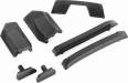 Body Reinforcement Set Black/Skid Pads (Roof) Fits 9511