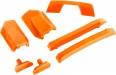 Body Reinforcement Set Orange/Skid Pads (Roof) Fits 9511