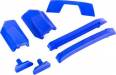 Body Reinforcement Set Blue/Skid Pads (Roof) Fits 9511