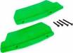 Mud Guards Rear Green (Left And Right)/3x15 CCS (2)