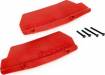 Mud Guards Rear Red (Left And Right)/3x15 CCS (2)