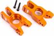 Carriers Stub Axle 6061-T6 Aluminum (Orange-Anodized) L&R (2)