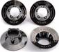 Wheel Covers Black Chrome (4) (Fits TRX9572 Wheels)