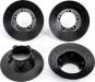 Wheel Covers Black (4) (Fits TRX9572 Wheels)