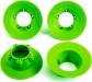 Wheel Covers Green (4) (Fits TRX9572 Wheels)