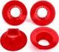 Wheel Covers Red (4) (Fits TRX9572 Wheels)
