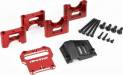 Mount Center Differential Carrier 6061-T6 Aluminum Red