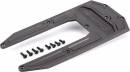 Skidplate Chassis Graphite Gray Sledge