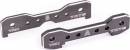 Tie Bars Front 7075-T6 Aluminum (Dark Titanium-Anodized) Sledge