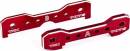Tie Bars Front 7075-T6 Aluminum (Red-Anodized) Sledge
