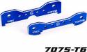 Tie Bars Rear 7075-T6 Aluminum (Blue-Anodized) Sledge
