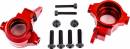Steering Blocks 6061-T6 Aluminum (Red-Anodized) L&R (2)