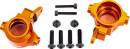 Steering Blocks 6061-T6 Aluminum (Orange-Anodized) L&R (2)