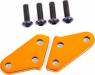Steering Block Arms (Aluminum Orange-Anodized) (2)