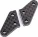 Steering Block Arms Carbon Fiber (2) (Fits #9635 Series)