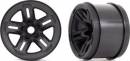 Wheels 3.8 (Black) (2) (17mm Splined)