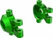 Steering Blocks 6061-T6 Aluminum (Left & Right) (Green Anodized)