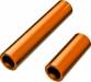 Driveshafts Center Female 6061-T6 Aluminum (Orange-Anodized)