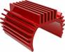 Heat Sink Titan 87T Motor (6061-T6 Aluminum Red-Anodized)