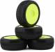 101 1/8 Buggy Non-Glued Tire Set (Yellow) (4) (Medium)