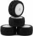 Micro Spiker Pre-Mounted Carpet Tires for Losi Micro-T (White)