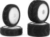 Micro Spiker Pre-Mounted Front and Rear Carpet Tires for Losi