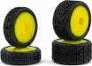 Clay Bar Pre-Mounted Front and Rear Clay Tires for Losi Micro-B