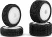 Clay Bar Pre-Mounted Front and Rear Clay Tires for Losi Micro-B