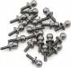 Stainless Steel Ball Studs w/Hex Drive for Losi Micro-B & Micro