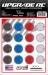 Wheel Dots for Losi Micro-B & T (Carbon)