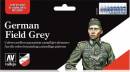 Model Color Set German Feild Gray Uniform 8pc