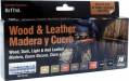 Model Color Set Wood & Leather 8pc