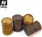 German Fuel Drums #2 - 4 Pieces (1/35)