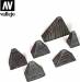 Hockerhindernis Anti-tank Barrier - 6 Pieces (1/35)