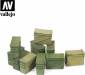 Large Ammo Boxes 12.7mm - 10 Pieces (1/35)