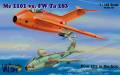 1/144 Me 1101 vs FW Ta 183 (four kits)