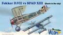 1/144 Fokker D.VII vs SPAD XIII (Duels in the Sky)
