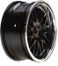 Wheel FR 54x26mm Deep Mesh Chrome/Black (2) V100