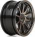 *REORDER* TML43035 Wheel Fr Volk Racing CE28N 54X26mm Gun Metal(2