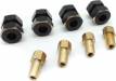 SCX24 Wheel Extension Brass Black (4)