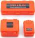 1/10 Plastic Storage Boxes In Different Sizes Orange (3)